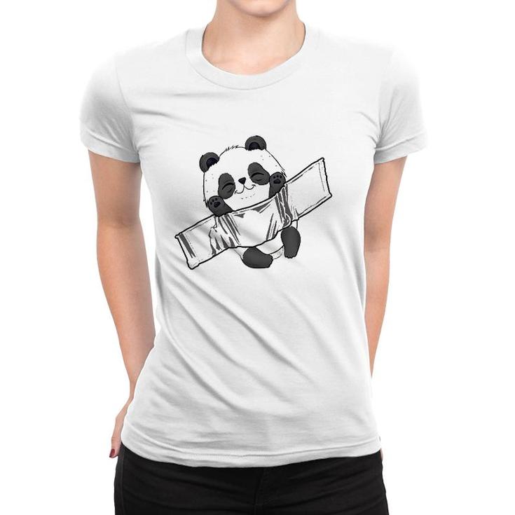 Kawaii Panda In Pocket Cute Panda Lover Gifts Kids Youth Women T-shirt
