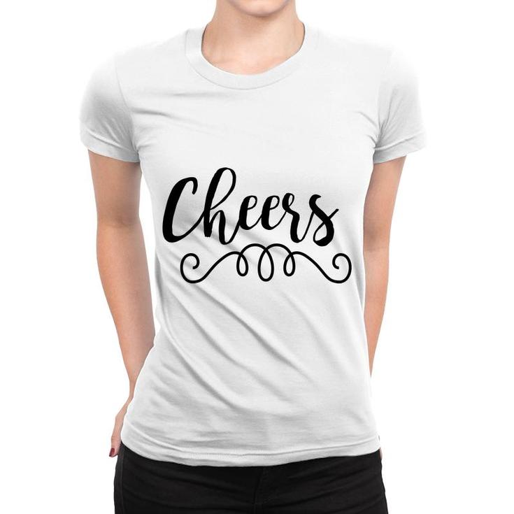 Let_S Beer And Cheers To Happy Idea Gift For Beer Lover Women T-shirt