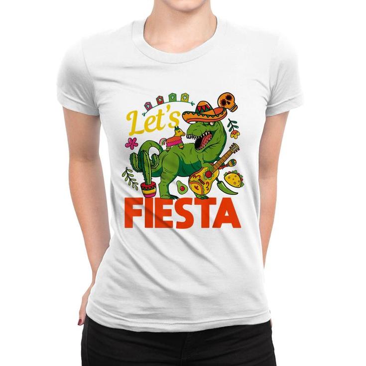 Lets Fiesta Cinco De Mayo Camisa Mexicana Hombre  Women T-shirt