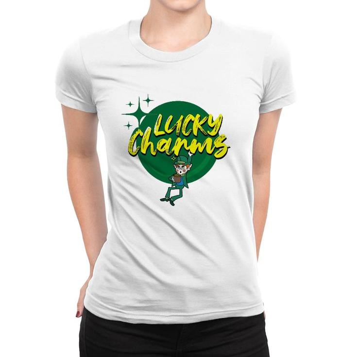 Lucky Charms Leprechaun St Patricks Day Women T-shirt
