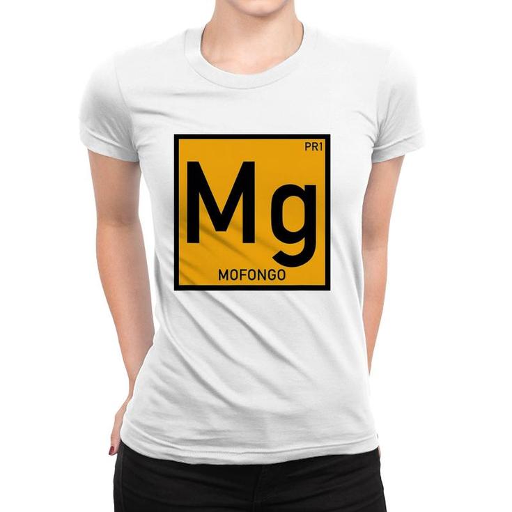 Mofongo Chemistry Periodic Table Food Women T-shirt