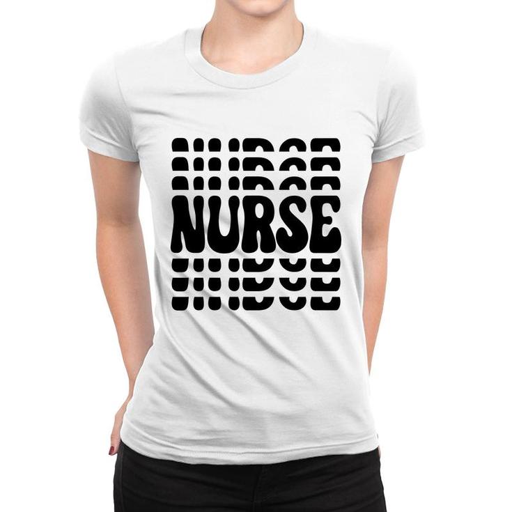 Nurses Day Black Interesting Gift For Human 2022 Women T-shirt