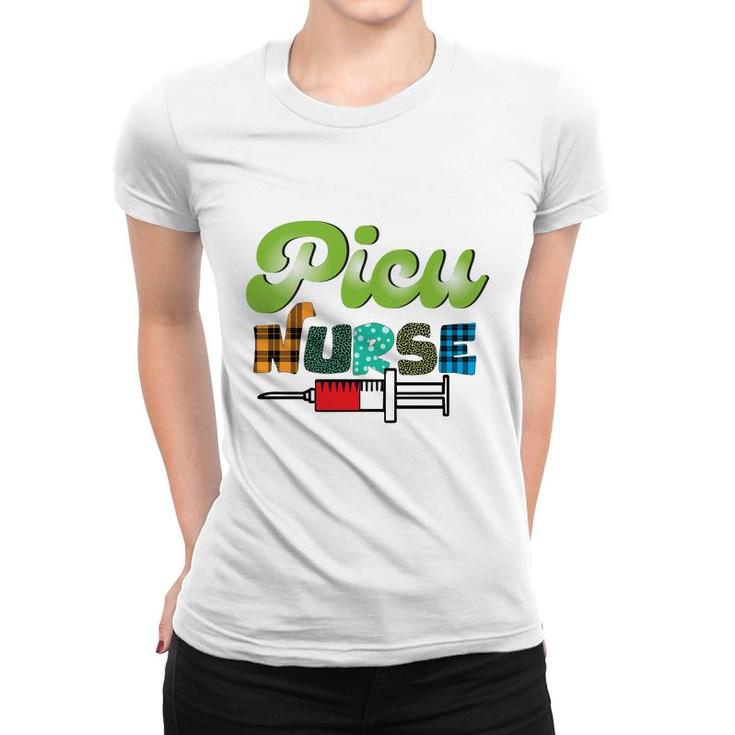 Nurses Day Picu Nurse Amazing Gift For Women 2022 Women T-shirt