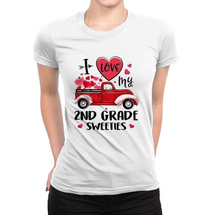 Ph Cute Truck Valentines Day 2Nd Grade Teacher Costume Women T-shirt
