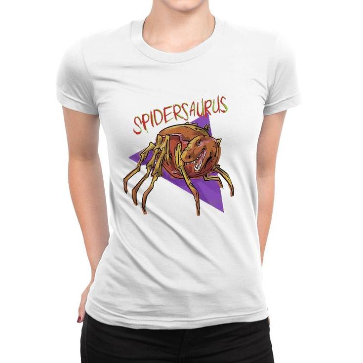 Spidersaurus Spider Dinosaur Tyrannosaurus Trex Spider Lover Women T-shirt