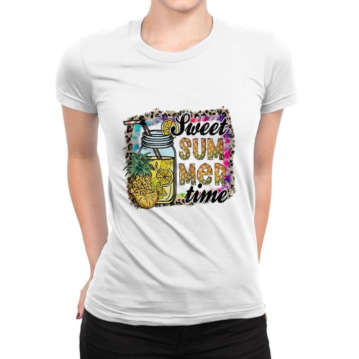 Sweet Summer Time For You Retro Summer Beach Women T-shirt