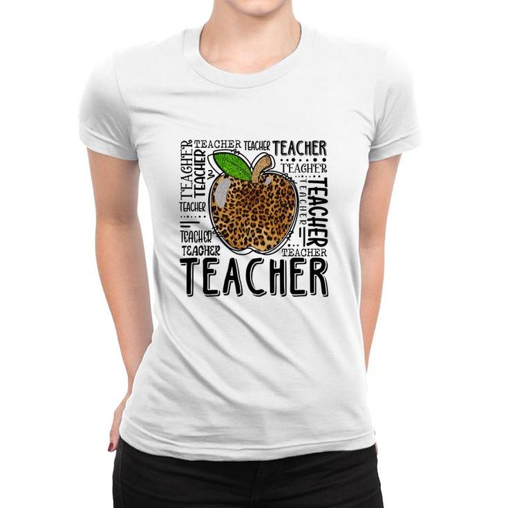 Teachers Are The Owners Of The Apple Of Knowledge Women T-shirt