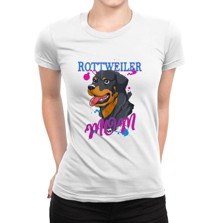 Womens Rottweiler Mom Gift Rottie  Women T-shirt