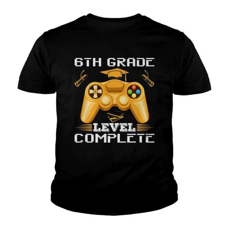 6Th Grade Level Complete Class Of 2021 Gamer Graduation   Youth T-shirt