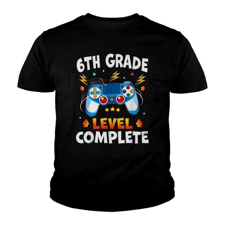 6Th Grade Level Complete Gamer Class Of 2021 Graduation  Youth T-shirt