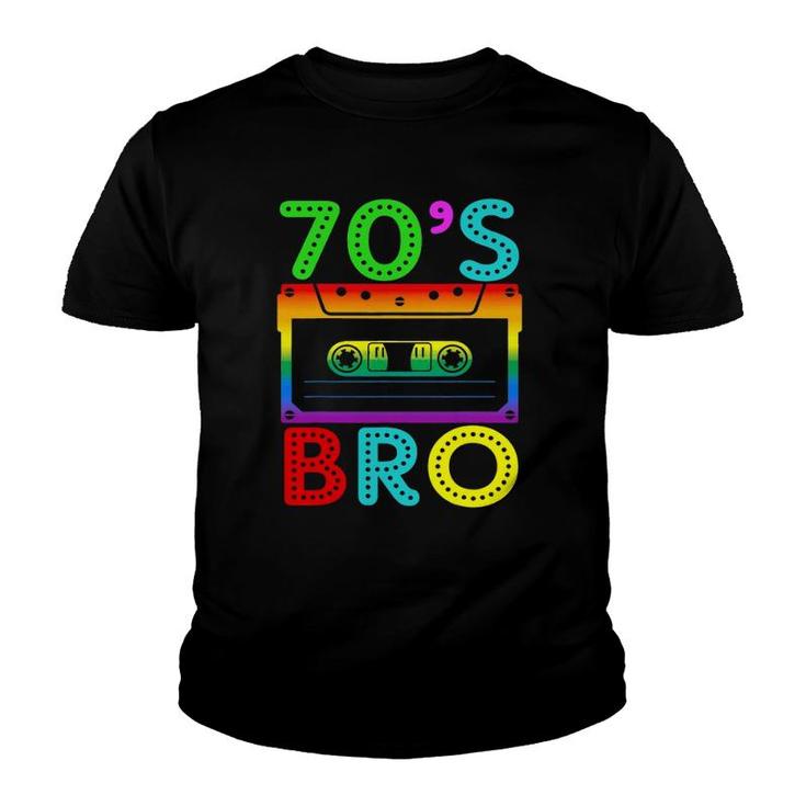 70S Bro Gift For Halloween Family Matching Costume Youth T-shirt
