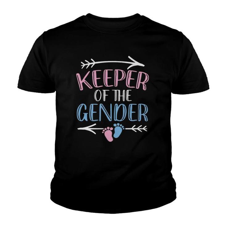 Keeper Of Gender Reveal Party Idea Baby Announcement Tshirt Keeper Of Gender Reveal Party Idea Baby Announcement Tshirt