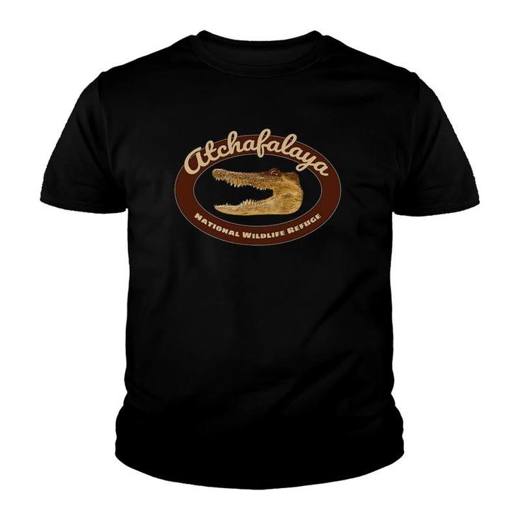 Atchafalaya National Wildlife Refuge Gator Youth T-shirt