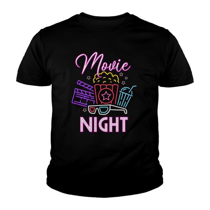 Awesome Movie Party - Movie Birthday - Movie Night Youth T-shirt