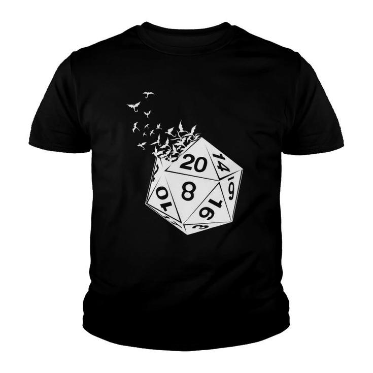 Awesome Tabletop Gaming Dice Gift Youth T-shirt