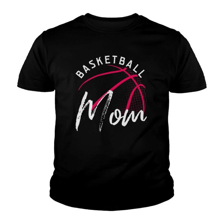 Basketball Mom Mothers Day Gift Youth T-shirt