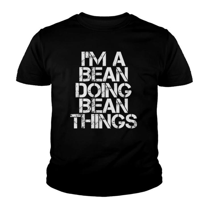 Bean Funny Surname Family Tree Birthday Reunion Gift Idea  Youth T-shirt