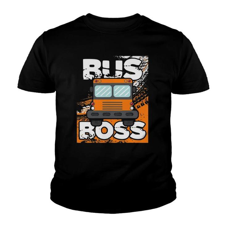 Bus Boss - School Bus Driver Appreciation Youth T-shirt