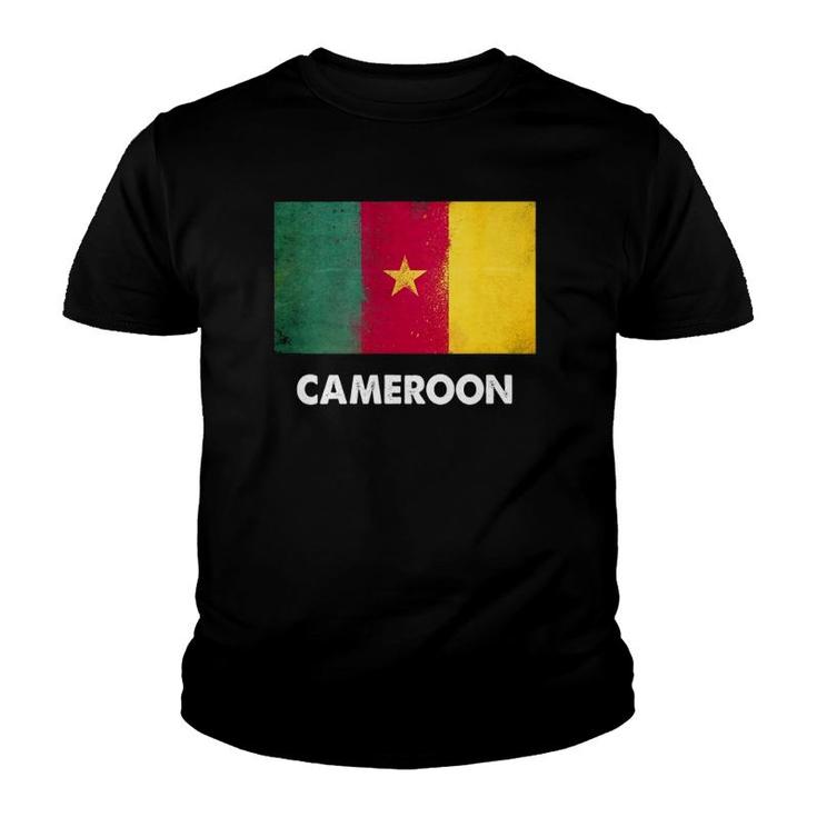 Cameroon Flag Cameroonian Pride Youth T-shirt