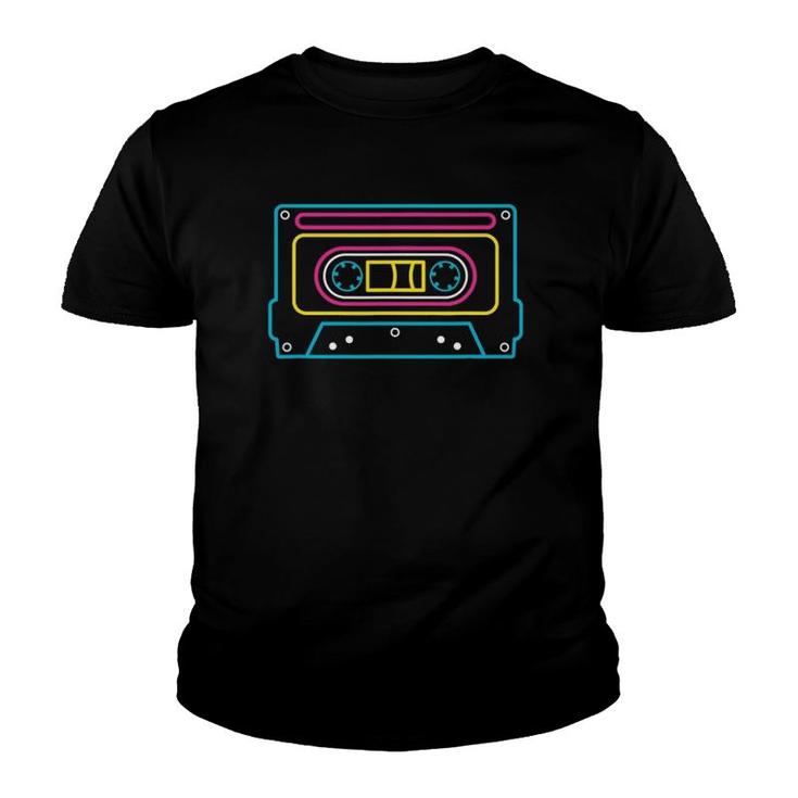 Cassette Tape Vintage Old School 80S 90S Retro Youth T-shirt