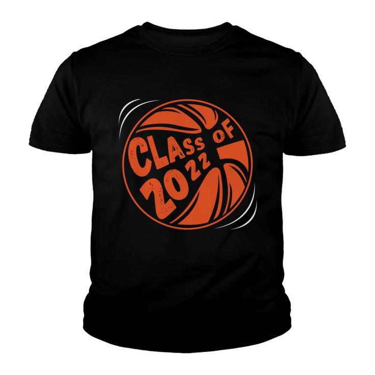 Class Of 2022 Gift Idea High School Senior Basketball Team   Youth T-shirt