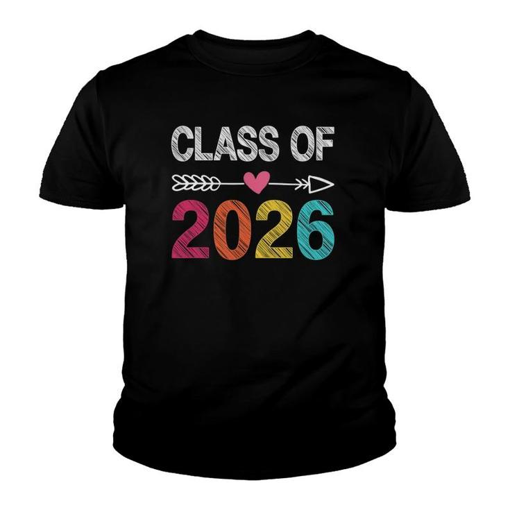 Class Of 2026  Pre-K Graduate Preschool Graduation Youth T-shirt