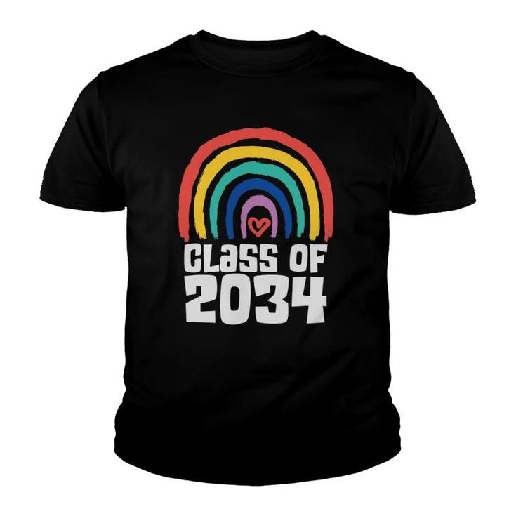 Class Of 2034 Grow With Me School Teacher Student Gift Youth T-shirt
