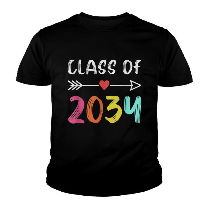 Class Of 2034 Kindergarten Graduating Class Of 2034  Youth T-shirt