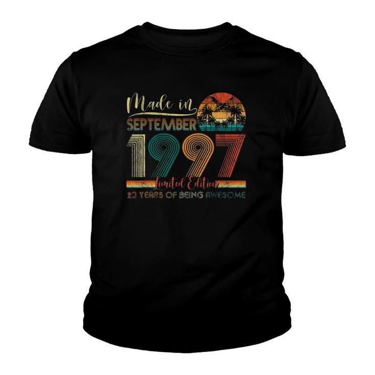 Classic September 1997  23Rd Birthday Gift 23 Years Old Youth T-shirt