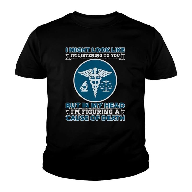 Coroner I Might Look Like Im Listening To You Investigation Youth T-shirt