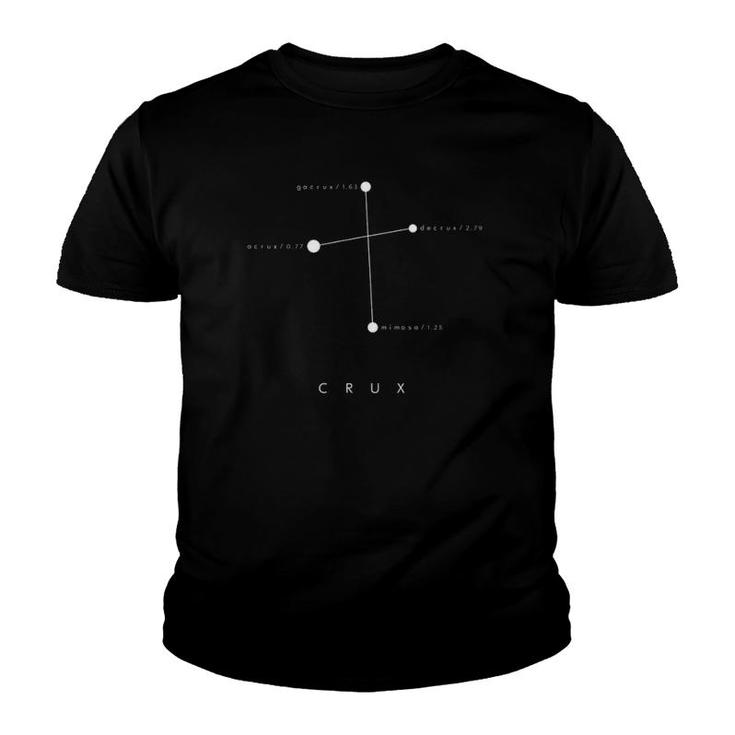 Crux Constellation Southern Cross Gift Youth T-shirt