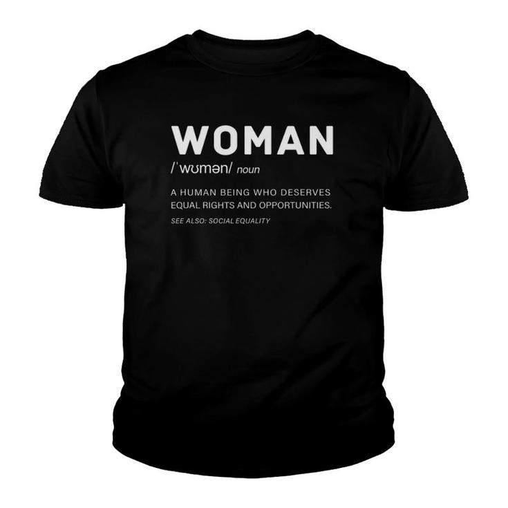 Definition Of Woman  Tee Youth T-shirt