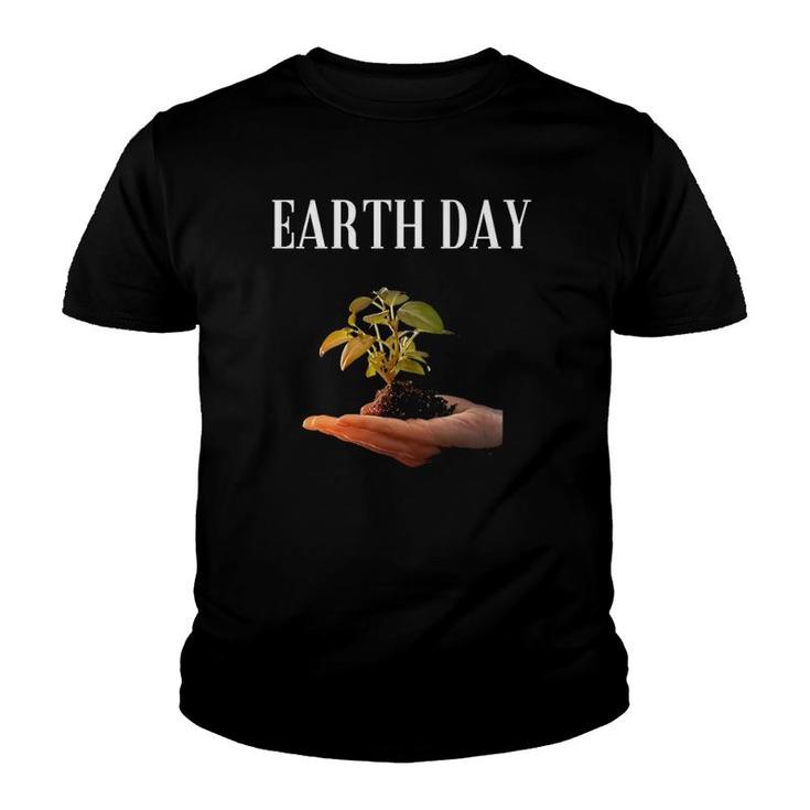 Earth Day Climate Change Green Conservation Save The Planet Youth T-shirt