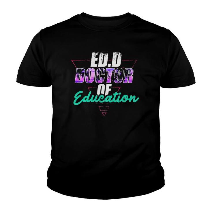 Edd Doctor Of Education Skilled Doctorate Graduation Youth T-shirt