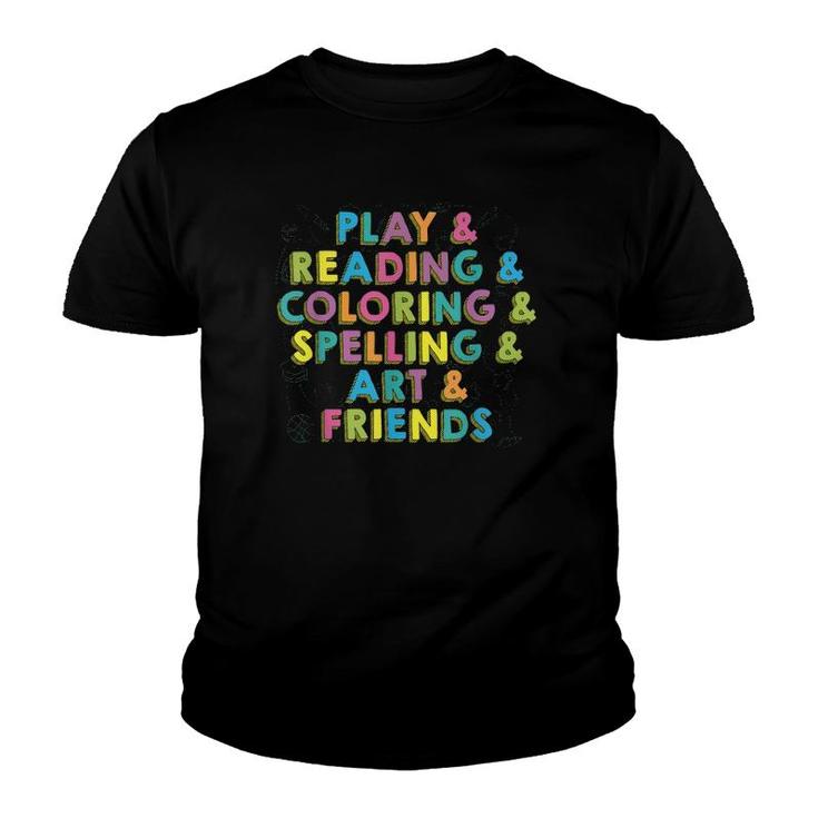 Fun Preschool And Grade School Teacher Student Gift Youth T-shirt