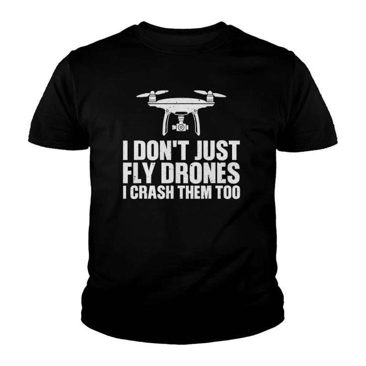Funny Drone Pilot Art For Men Women Quadcopter Racing Lovers Youth T-shirt