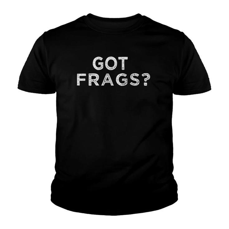 Funny Saltwater Aquarium Got Frags Reef Tank Aquarist Youth T-shirt
