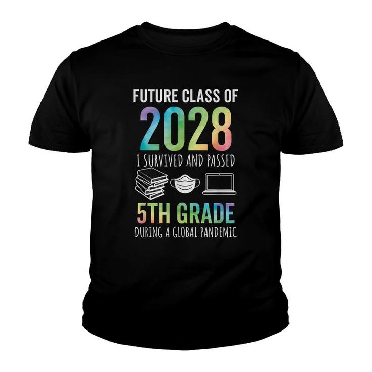 Future Class Of 2028 5Th Grade Graduation 2021  Youth T-shirt