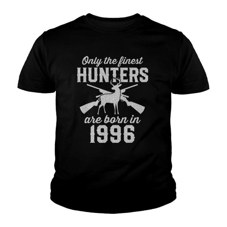 Gift For 26 Years Old Deer Hunter 26Th Birthday 1996 Hunting Youth T-shirt