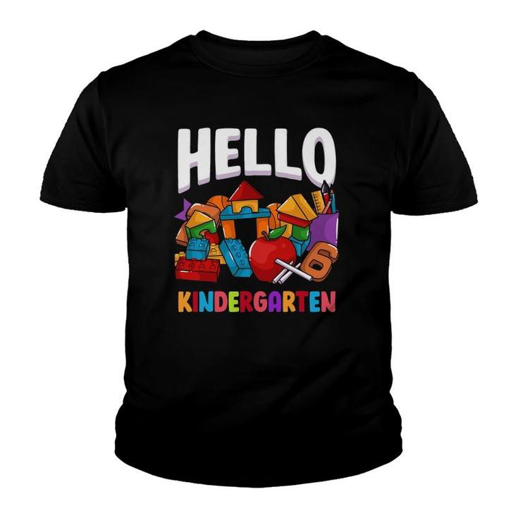 Hello Kindergarten Gifts Back To School Teacher Student Gift Youth T-shirt