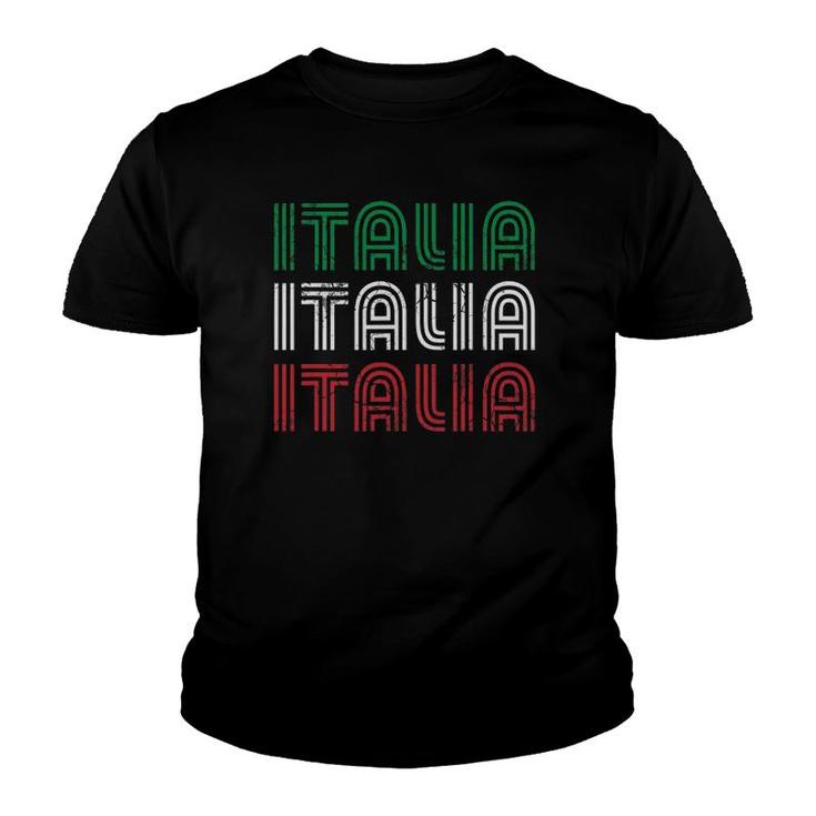Italia Flag Italian Italy Italia Youth T-shirt