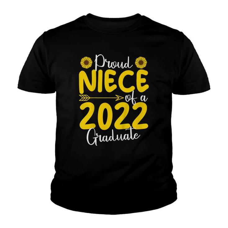 Kids Proud Niece Of A 2022 Graduate Graduation Family Matching  Youth T-shirt