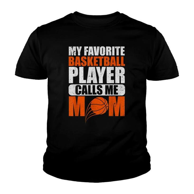 Mothers Day Favorite Basketball Player Mom Sport Basketball  Youth T-shirt