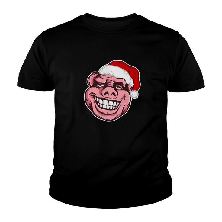 Nasty Papa Pig Christmas Bbq Gift Premium Shirt Youth T-shirt