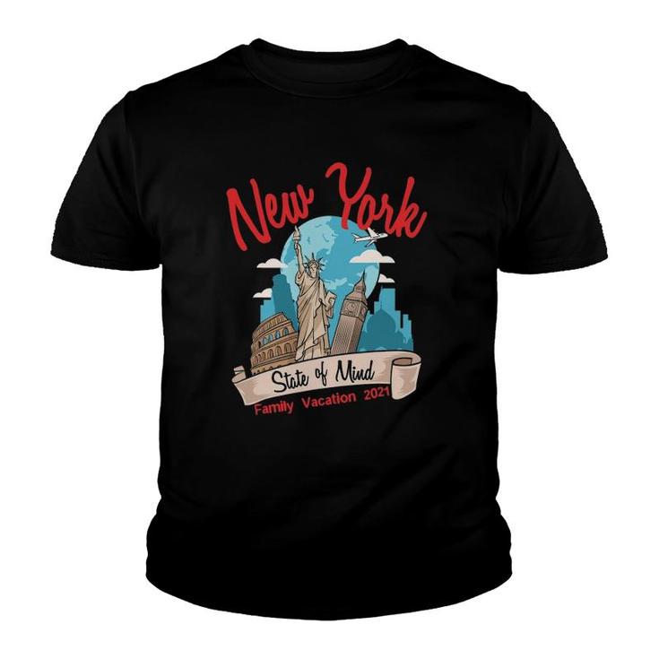New York Family Vacation 2021 Graphic Tees Souvenir Youth T-shirt