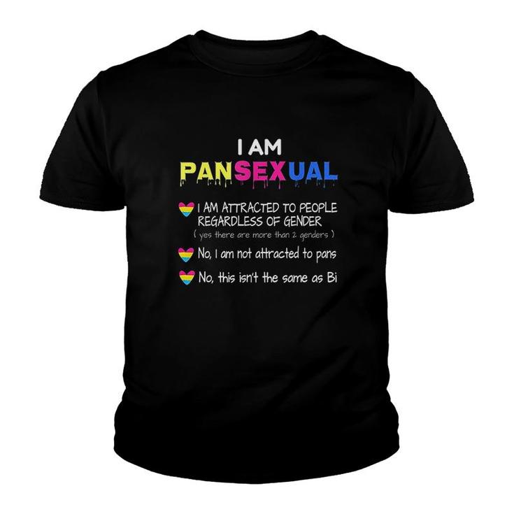 Pansexual Definition Youth T-shirt