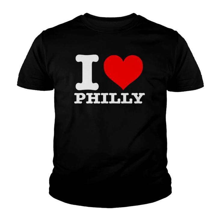 Philly - I Love Philly - I Heart Philly Youth T-shirt