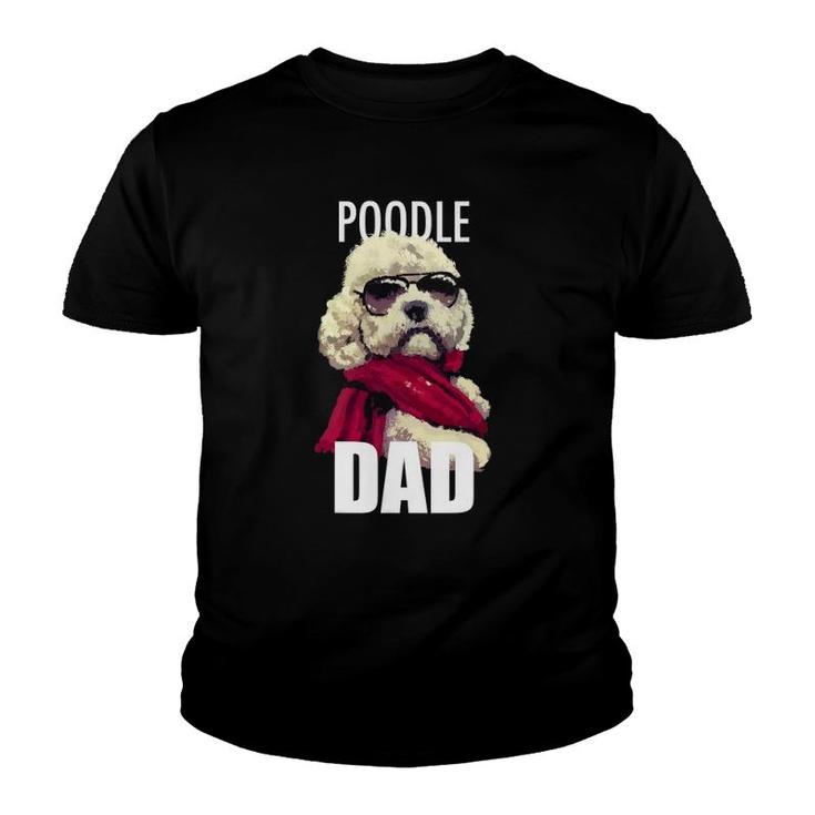 Poodle Dad Dogtee Youth T-shirt