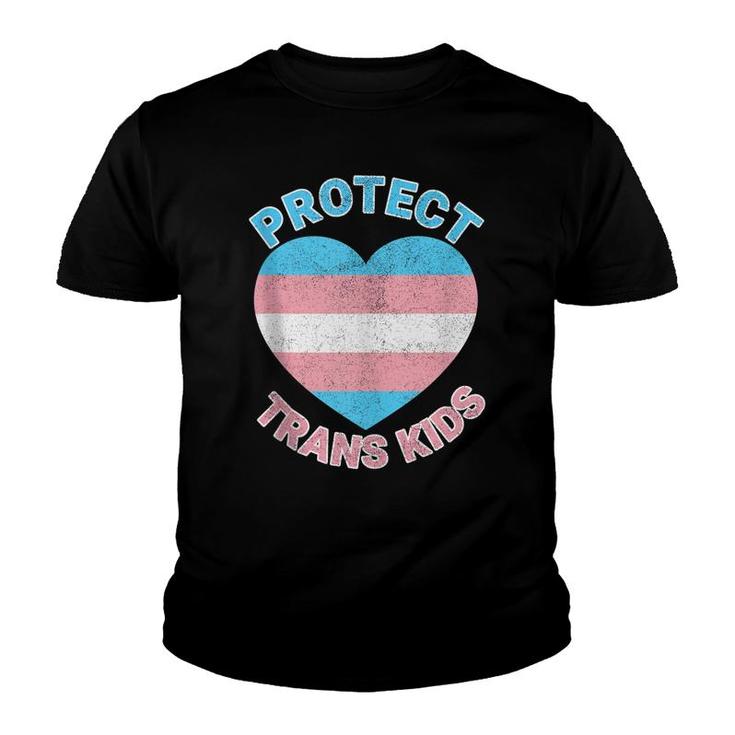 Protect Trans Kids  Lgbt Pride Transgender Trans Lives  Youth T-shirt