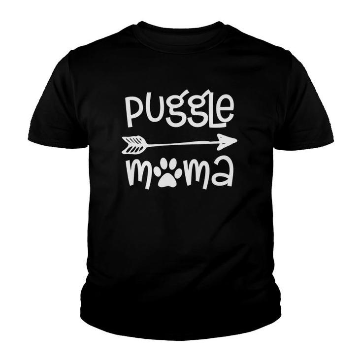 Puggle Mom Gift Owner Dog Breed Lover Quote Mama Love Cute Youth T-shirt